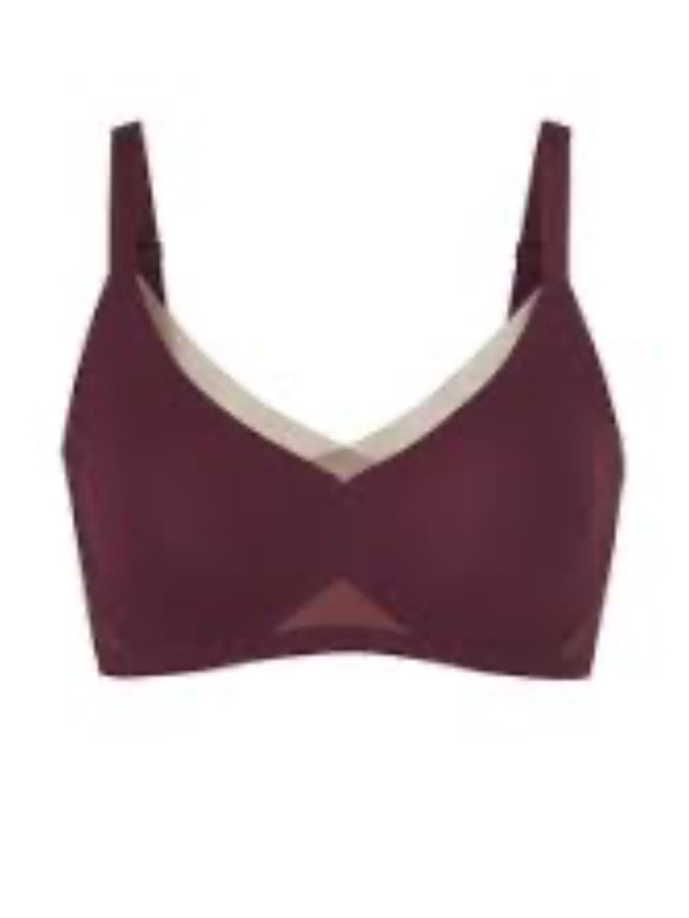 Honeylove Wireless Bra in Deep Burgundy